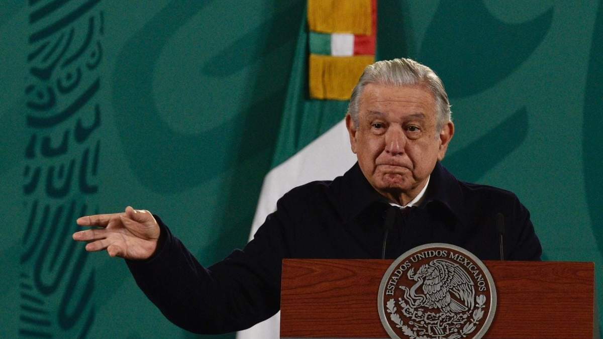 El presidente López Obrador