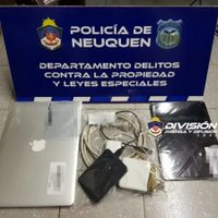 La policía allanó una vivienda, detuvo a un hombre y recuperó objetos robados