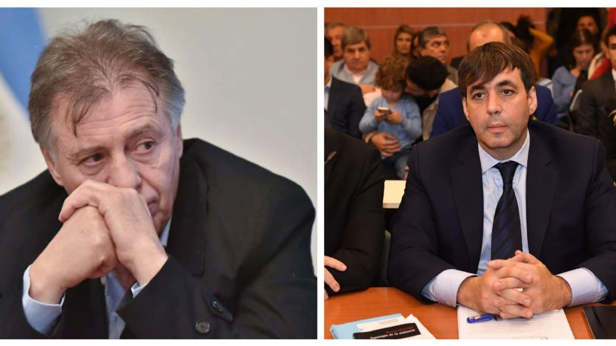 Cristóbal López y Fabián De Sousa. (Fuente: Twitter)