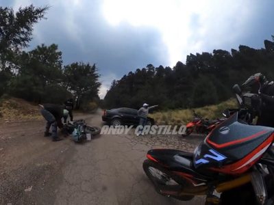 Así asaltaron a motociclistas en La Marquesa; la FGJEM investiga (Video)