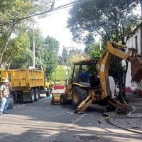 Inicia demolición de inmueble en La Condesa que fue cateado por narcomenudeo