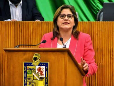 Gobernador interino en NL está atorado en la Suprema Corte, dice diputada de MC