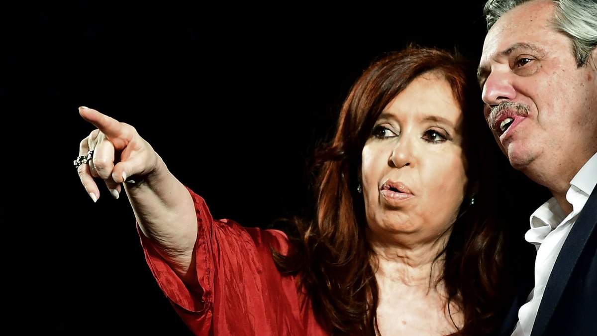 Cristina Kirchner y Alberto Fernández. Fuente: (Twitter)