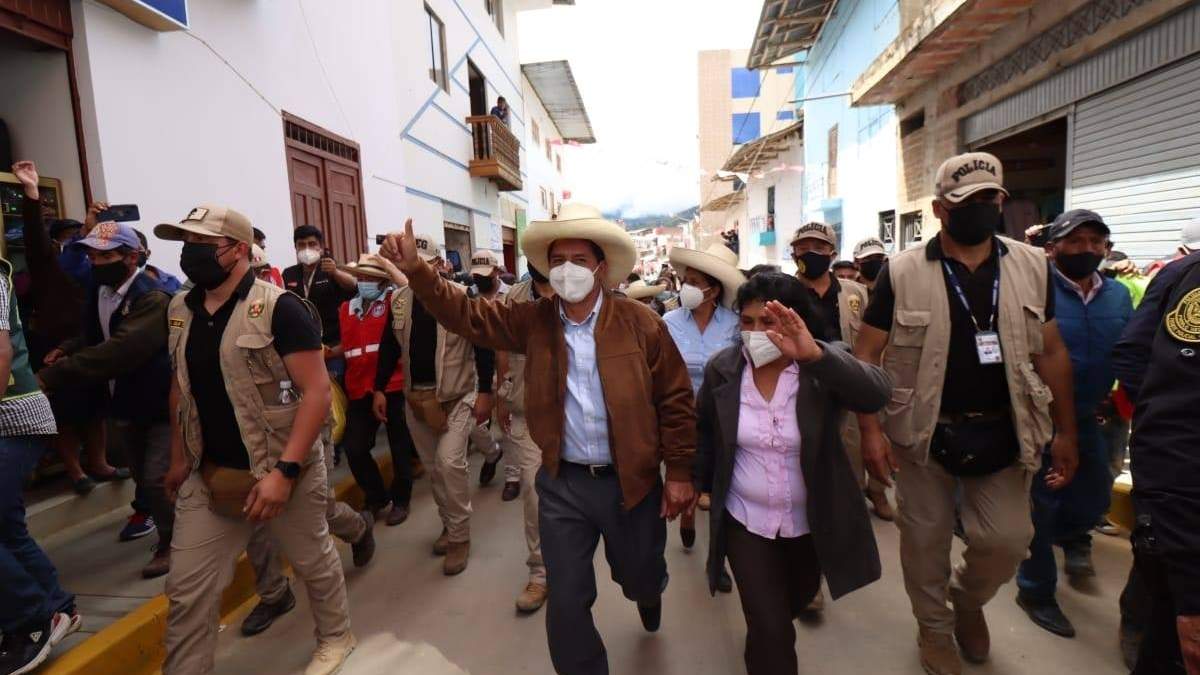 El candidato de Perú Libre