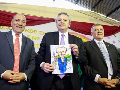 El gobernador Manzur propuso a Alberto Fernández como presidente del Partido Justicialista
