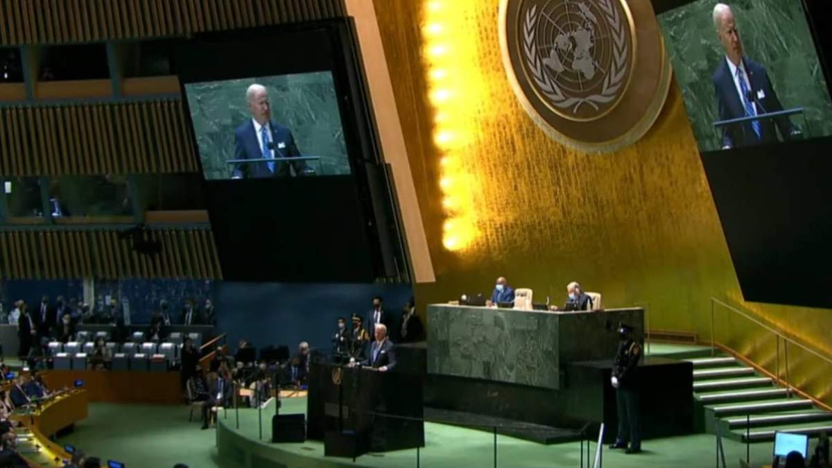 Biden ante la Asamblea General de la ONU