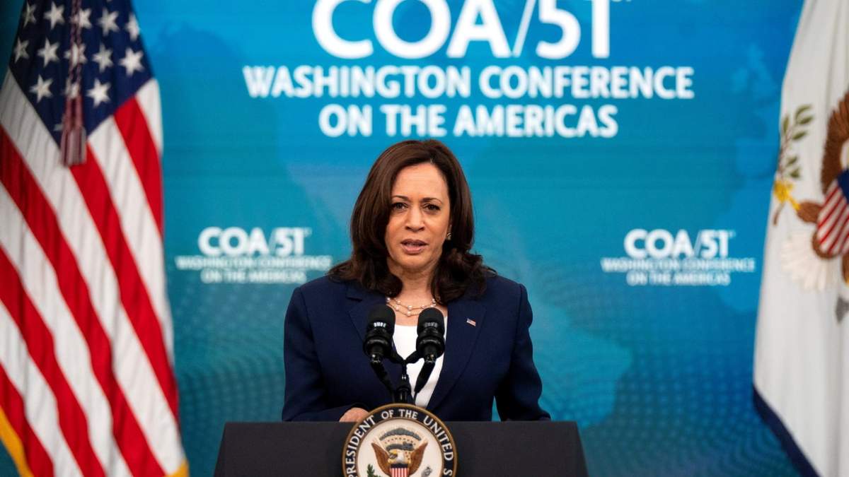 Kamala Harris, vicepresidenta de los Estados Unidos. Fuente: (Twitter)