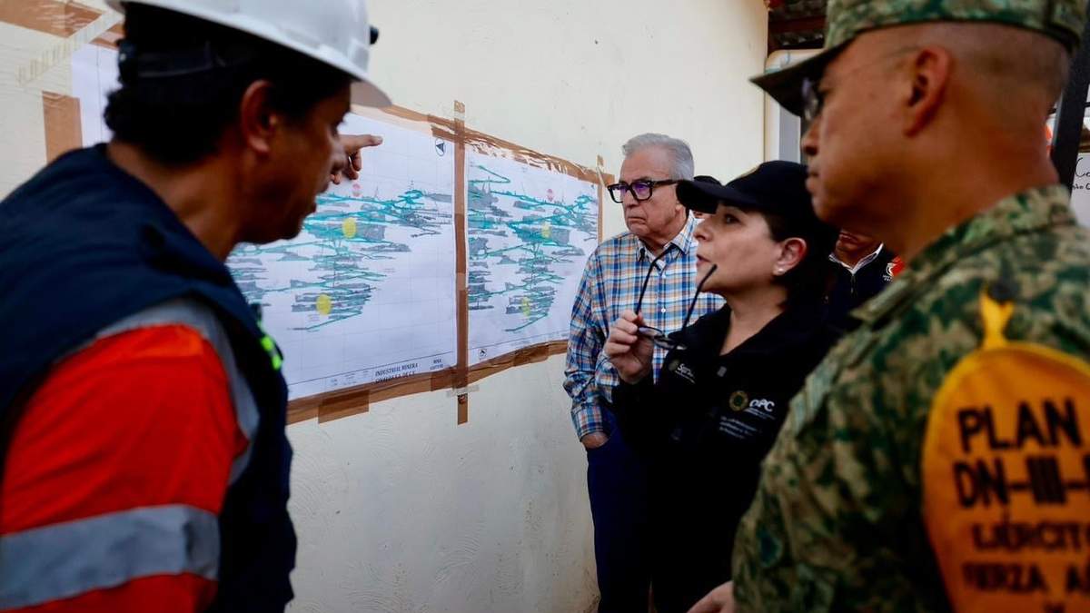 Despliega el Ejército personal especializado para el rescate de mineros en Sinaloa