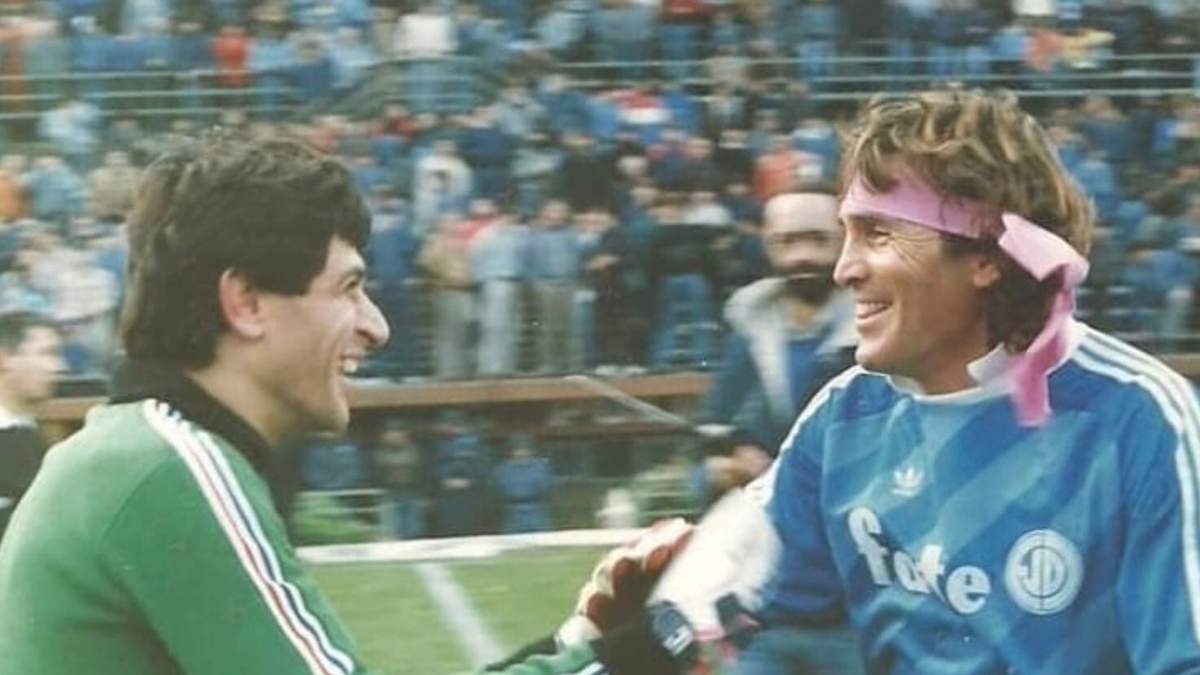Ubaldo Fillol y Hugo Gatti. Fuente: (X)