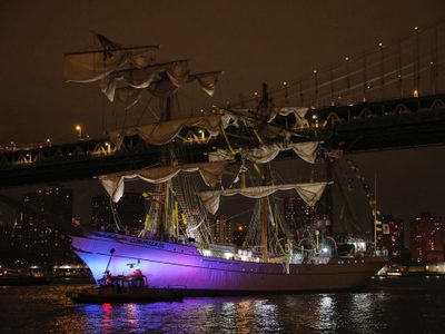 Tripulación del buque Cuauhtémoc retornó a Veracruz; hay dos cadetes hospitalizados en NY