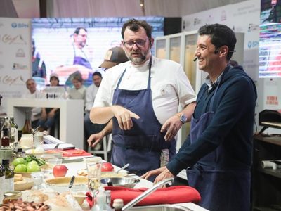 Marcos Koopmann festejó los más de 20 mil asistentes al Festival del Chef en Villa Pehuenia