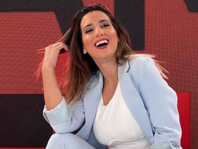 La original torta con la que Cinthia Fernández agasajó a su novio Roberto Castillo