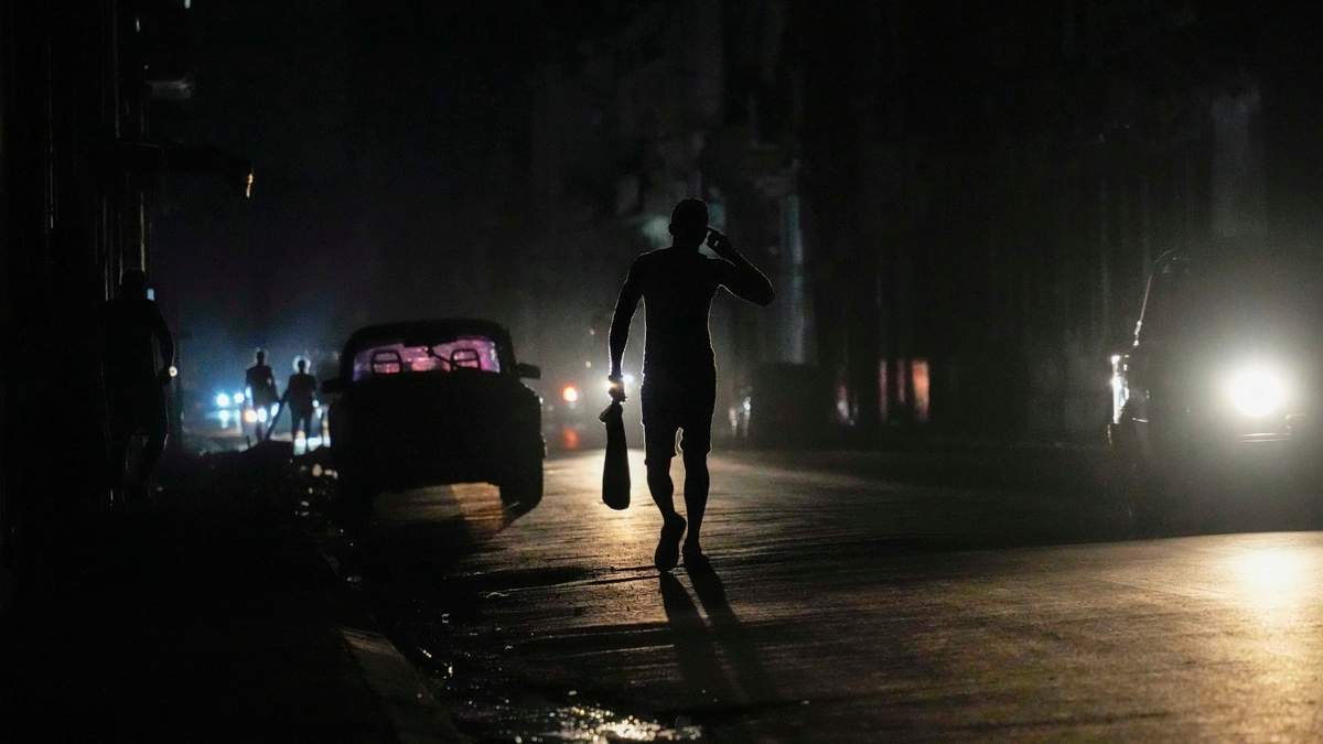 El apagón en Cuba comenzó a las 8 de la noche del viernes
