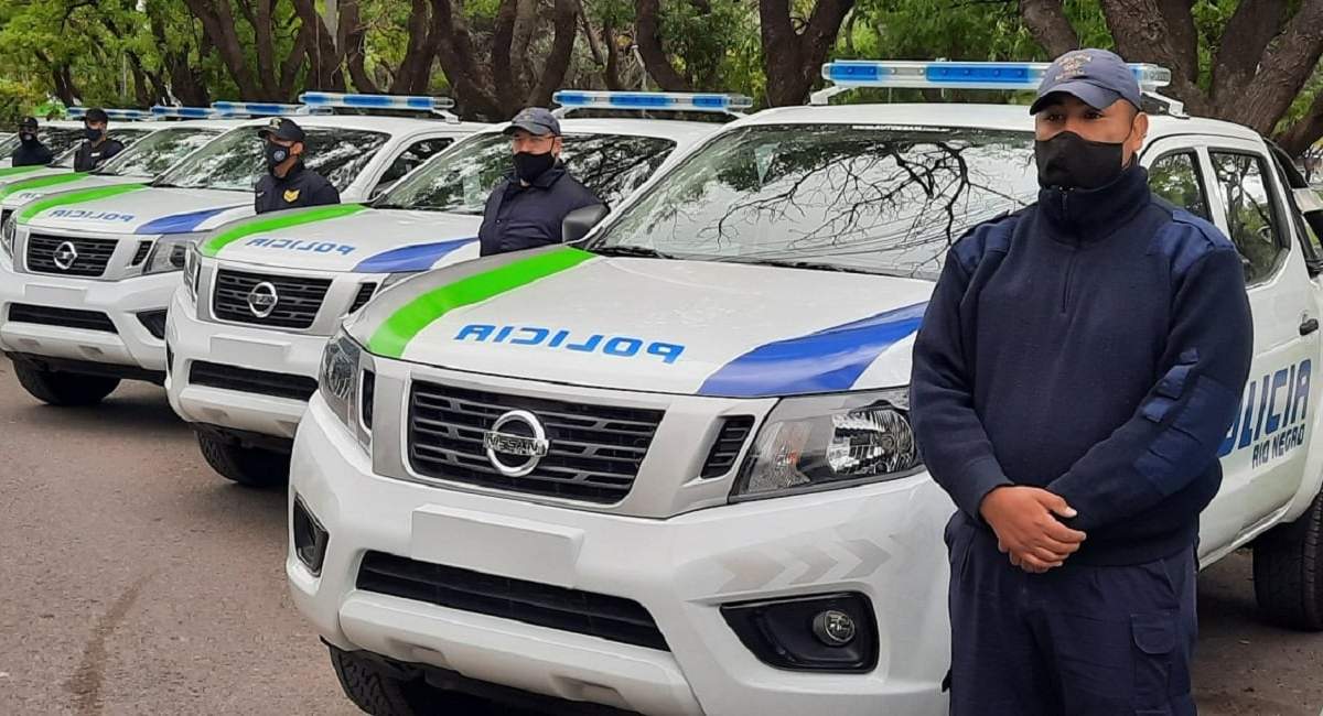 Policía de Río Negro. Fuente: (Twitter)