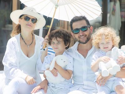 León y Beltrán, los hijos de Sabrina Garciarena, recibieron la temporada más esperada de esta manera