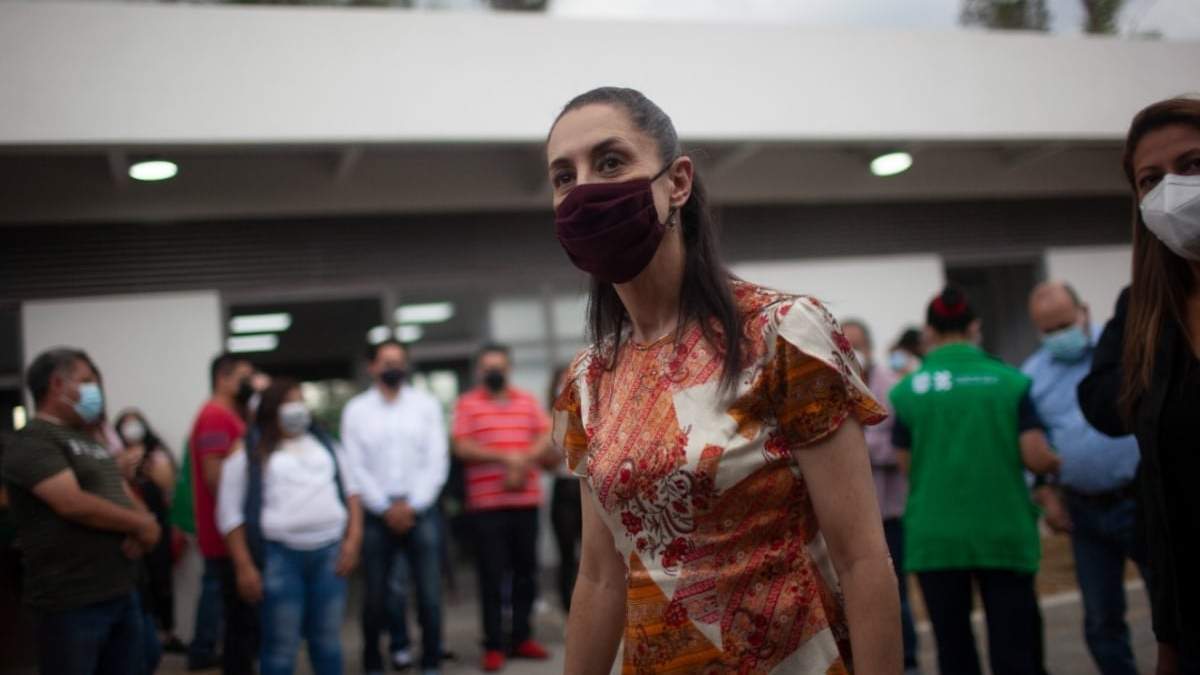 La jefa de gobierno de la CDMX, Claudia Sheinbaum