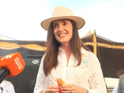 Victoria Villarruel reapareció en Jesús María, pero evitó hablar de política