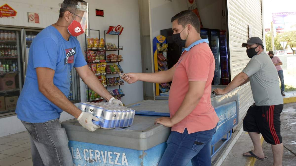 Venta de cerveza en Sinaloa