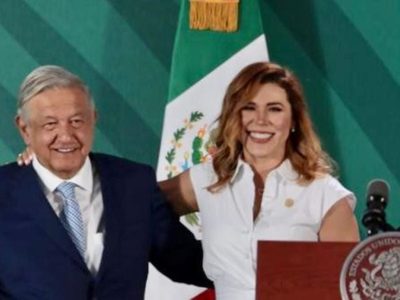 Confirma AMLO que también amenazaron a la gobernadora de BC, Marina del Pilar, y al senador Bonilla