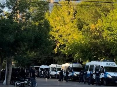 Docentes de Neuquén cuestionaron la aplicación del protocolo antipiquete de Patricia Bullrich