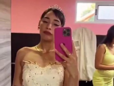 Compartieron un video de la fiesta de 15 de Lara Gutiérrez