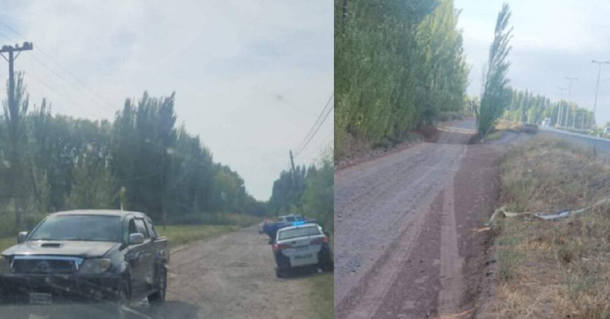 La camioneta fue encontrada en minutos con su conductor dormido adentro. Fuente: (Centenario Digital)