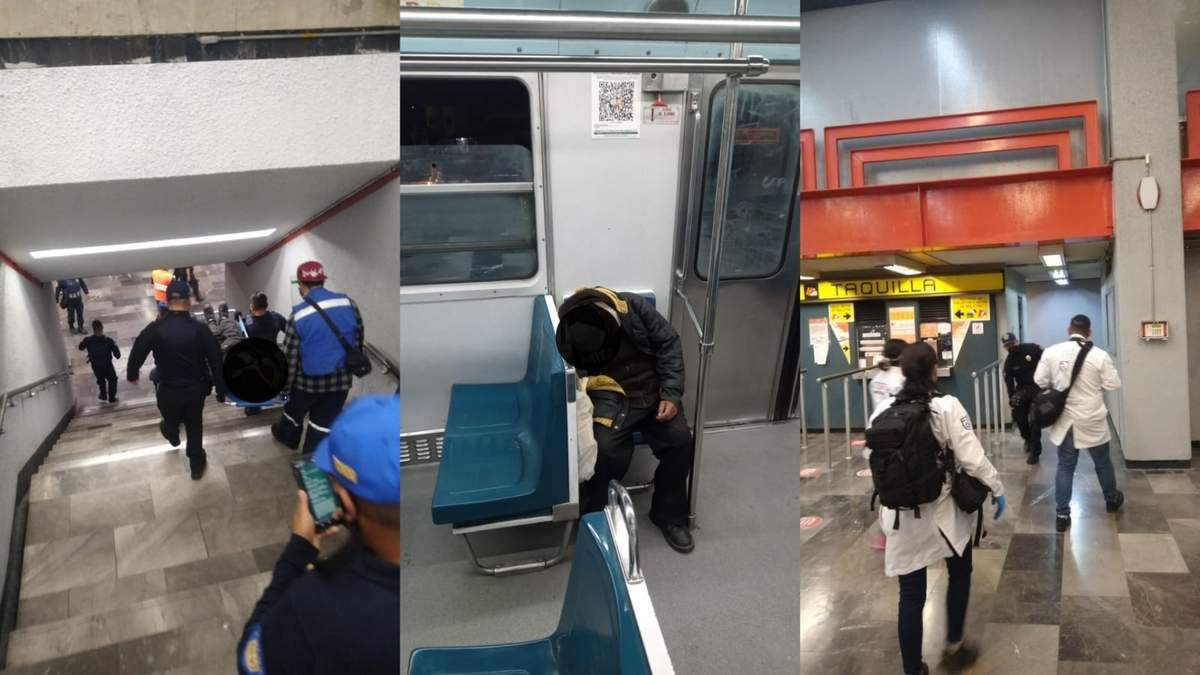 Fallece adulto mayor en la estación Indios Verdes