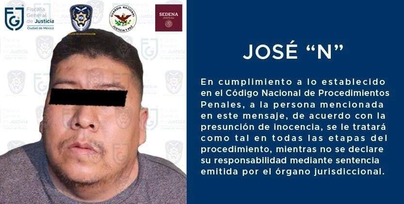 José Francisco "N", uno de los más buscados en la CDMX