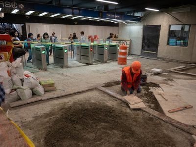 Estos son los días en los que seguirán las obras en la Línea 2 del Metro