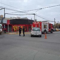 Chocó un camión de Bomberos cuando iba a apagar un incendio