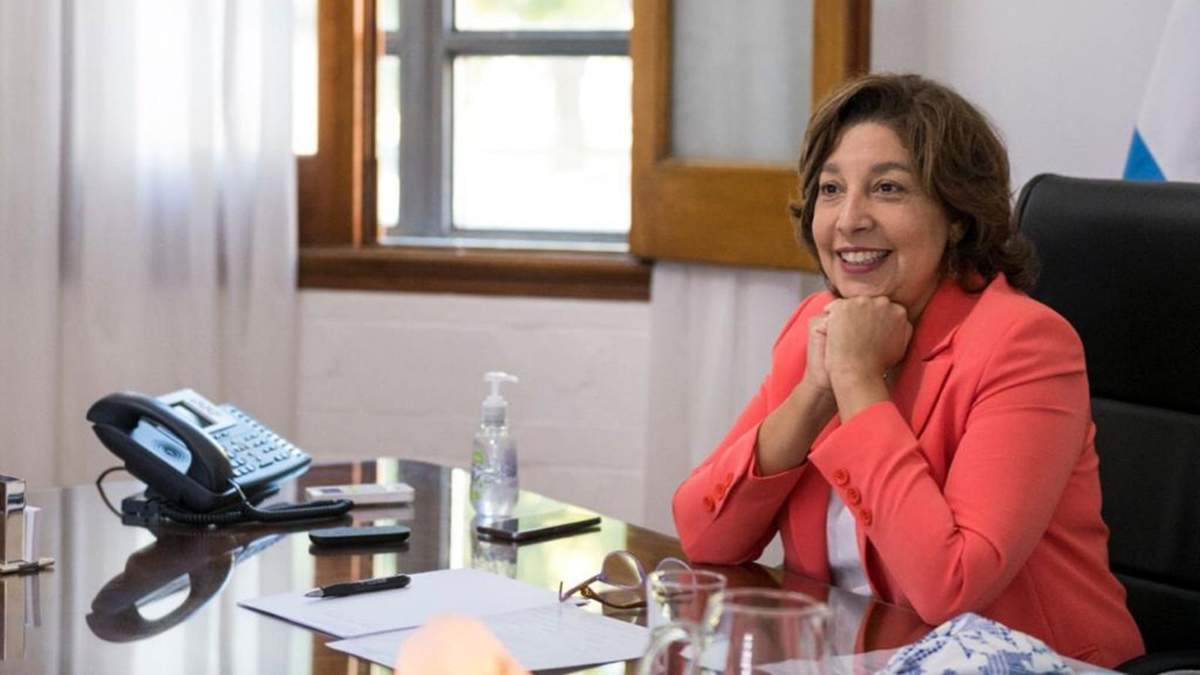 Arabela Carreras, gobernadora de Río Negro. Fuente: (Twitter)