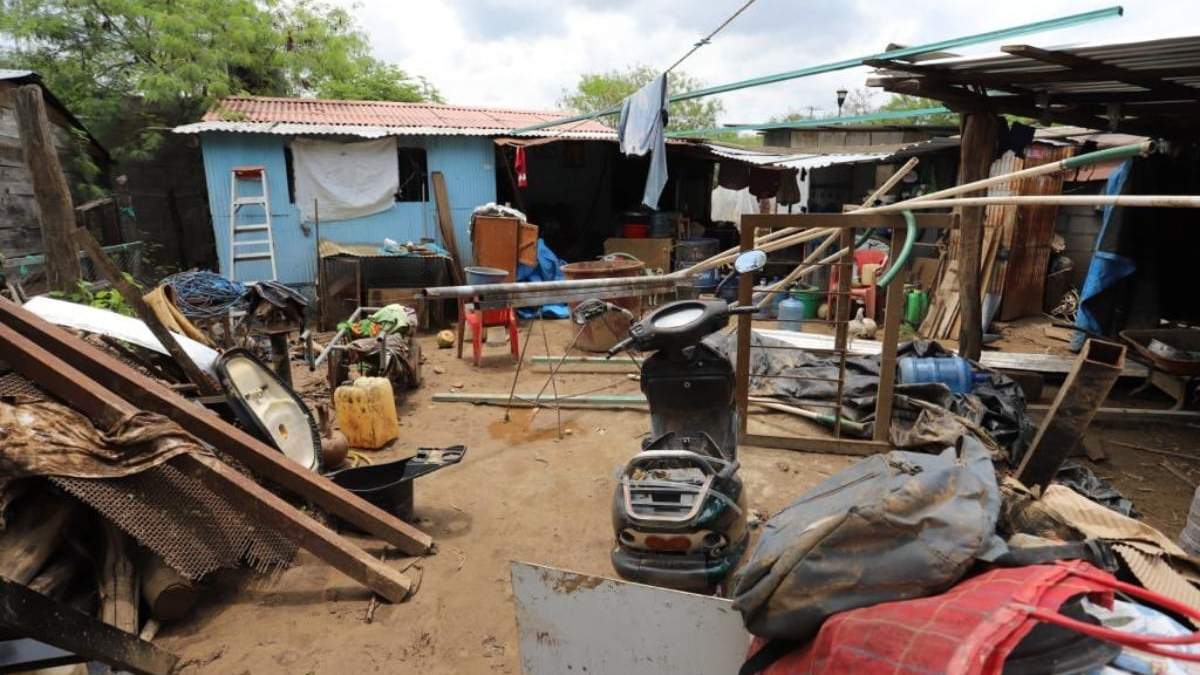 Daños causados por el huracán Agatha en Oaxaca