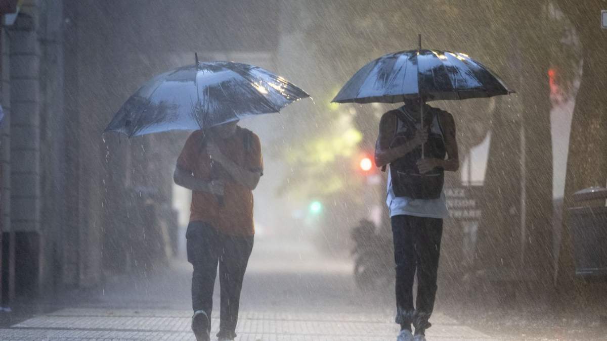 El SMN pronosticó tormentas de variada intensidad. Fuente: (X)