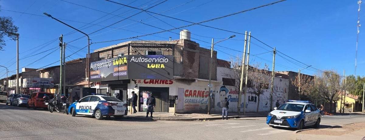 La Policía detuvo al agresor en Novela y Cayasta, donde ocurrió el brutal ataque. Fuente: (Canal 7)