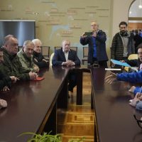 Zelenski se reúne con jefe de la agencia atómica de la ONU