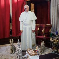 El Papa recibe al secretario de Estado del Vaticano y a su sustituto en su día 17 en el hospital