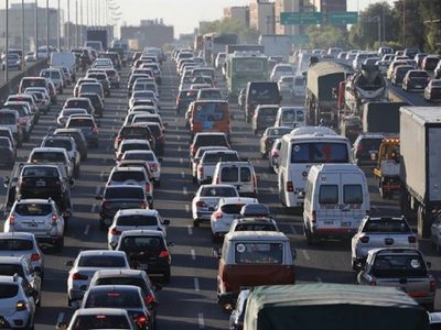 Finde XXL con demoras hacia la costa atlántica por un accidente en ruta 2