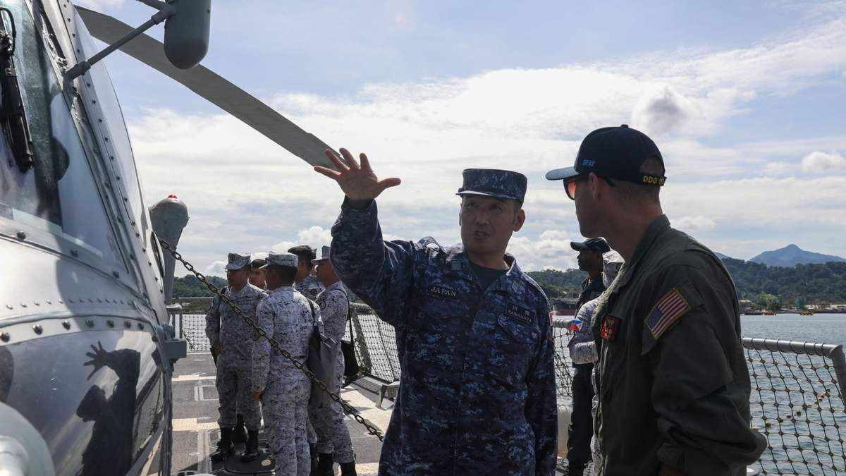 Filipinas, Japón y EU realizan ejercicios conjuntos en el mar de China meridional