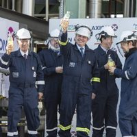 Alberto Fernández destacó el potencial de la nueva refinería de Campana