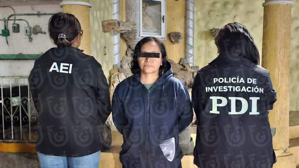 Gabriela "N", detenida
