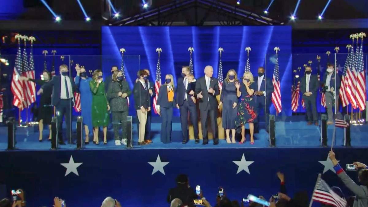 El mitin de Joe Biden en Wilmington, Delaware