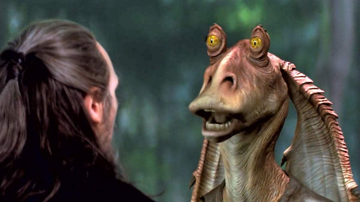 Jar Jar Binks estará de regreso en Star Wars: Obi-Wan Kenobi, y lo hará con un nuevo aspecto. Fuente: (Twitter)