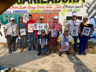 Caravana de madres centroamericanas rindieron homenaje a 56 migrantes fallecidos