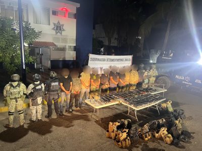 Enfrentamiento a balazos en Sinaloa deja cinco muertos y nueve detenidos