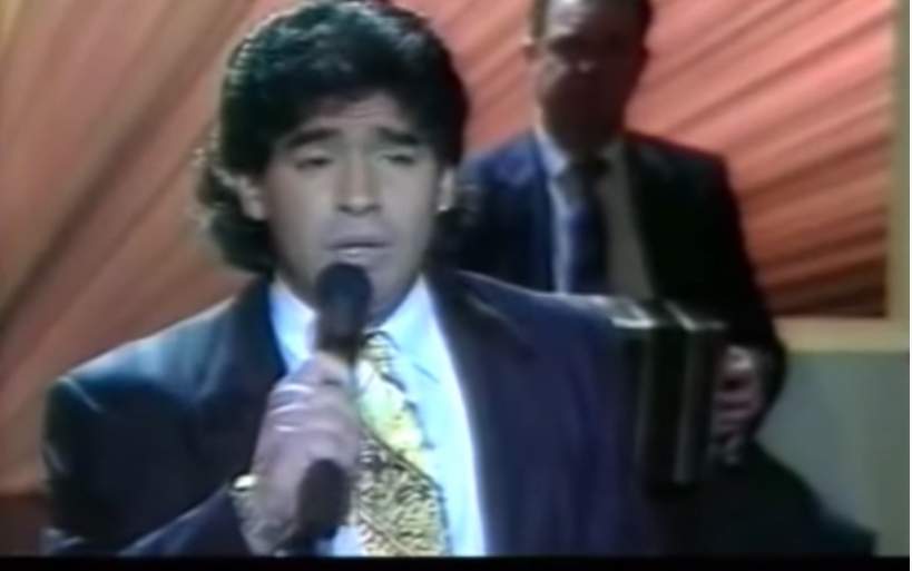 "El sueño del Pibe", interpretado por el astro argentino