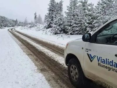 Vialidad Rionegrina brindó un nuevo parte sobre el estado de las rutas tras el temporal