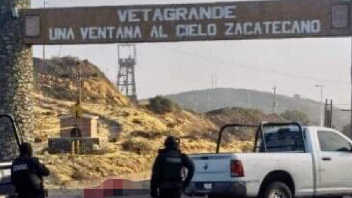 Abandonan cuerpos a la entrada de la cabecera municipal de Vetagrande, Zacatecas