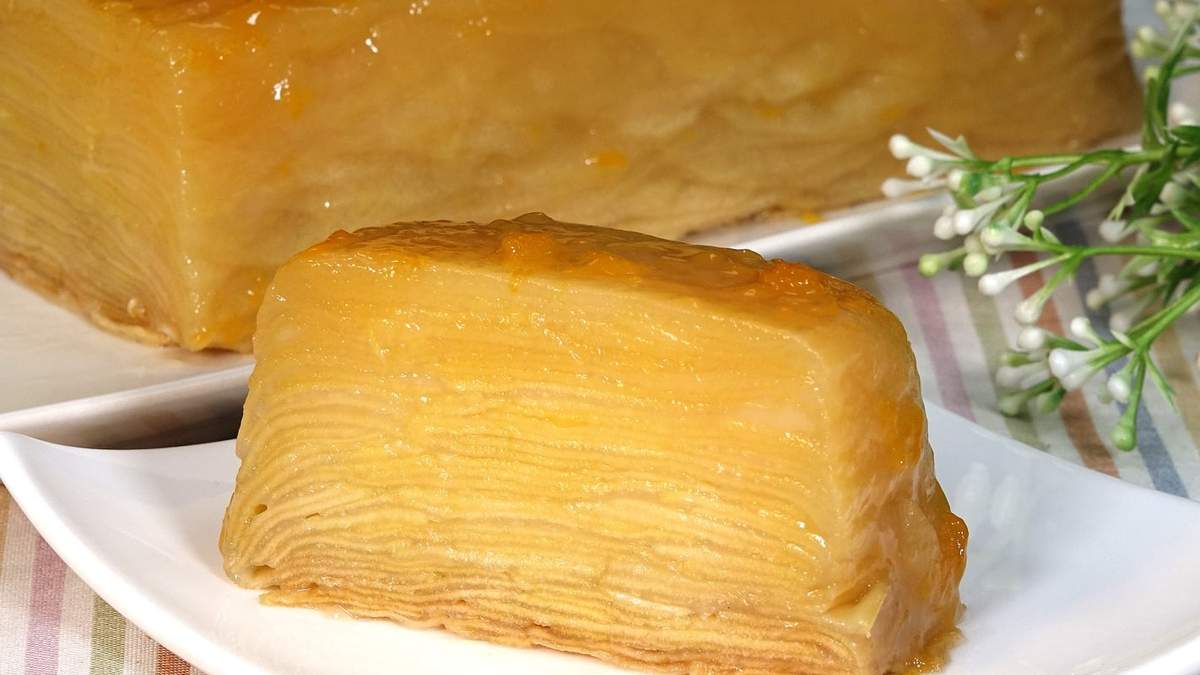 milhojas de manzana. Fuente: (Instagram).