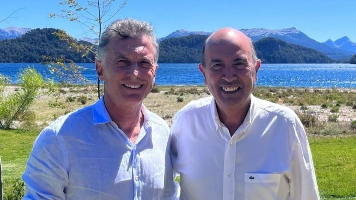 Mauricio Macri y Marcelo Bermúdez. Fuente: (Twitter)