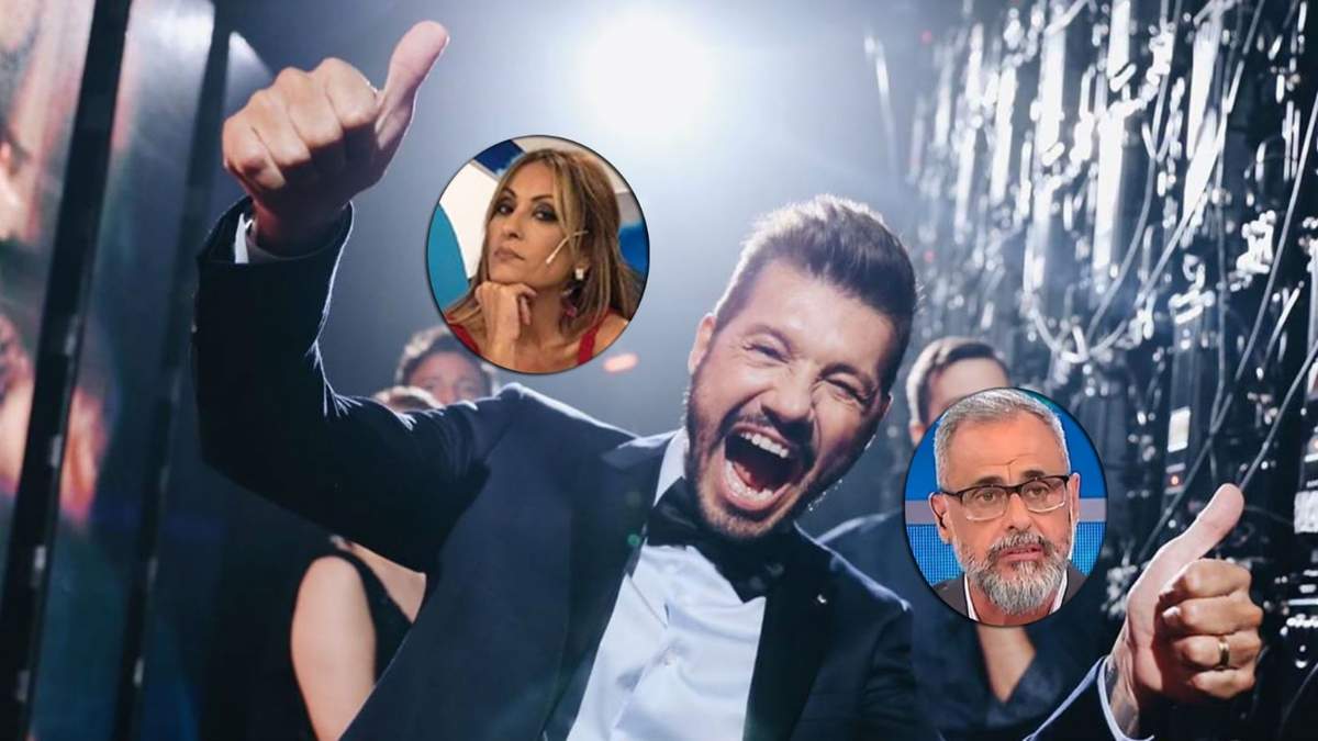 Marcelo Tinelli, Marcela Tauro y Jorge Rial. Fuente: (Instagram)